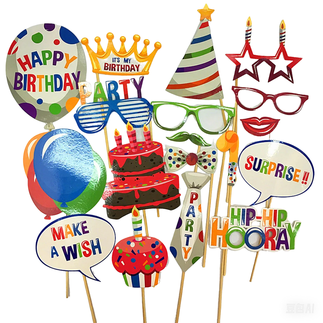 Accessoires Photobooth Birthday