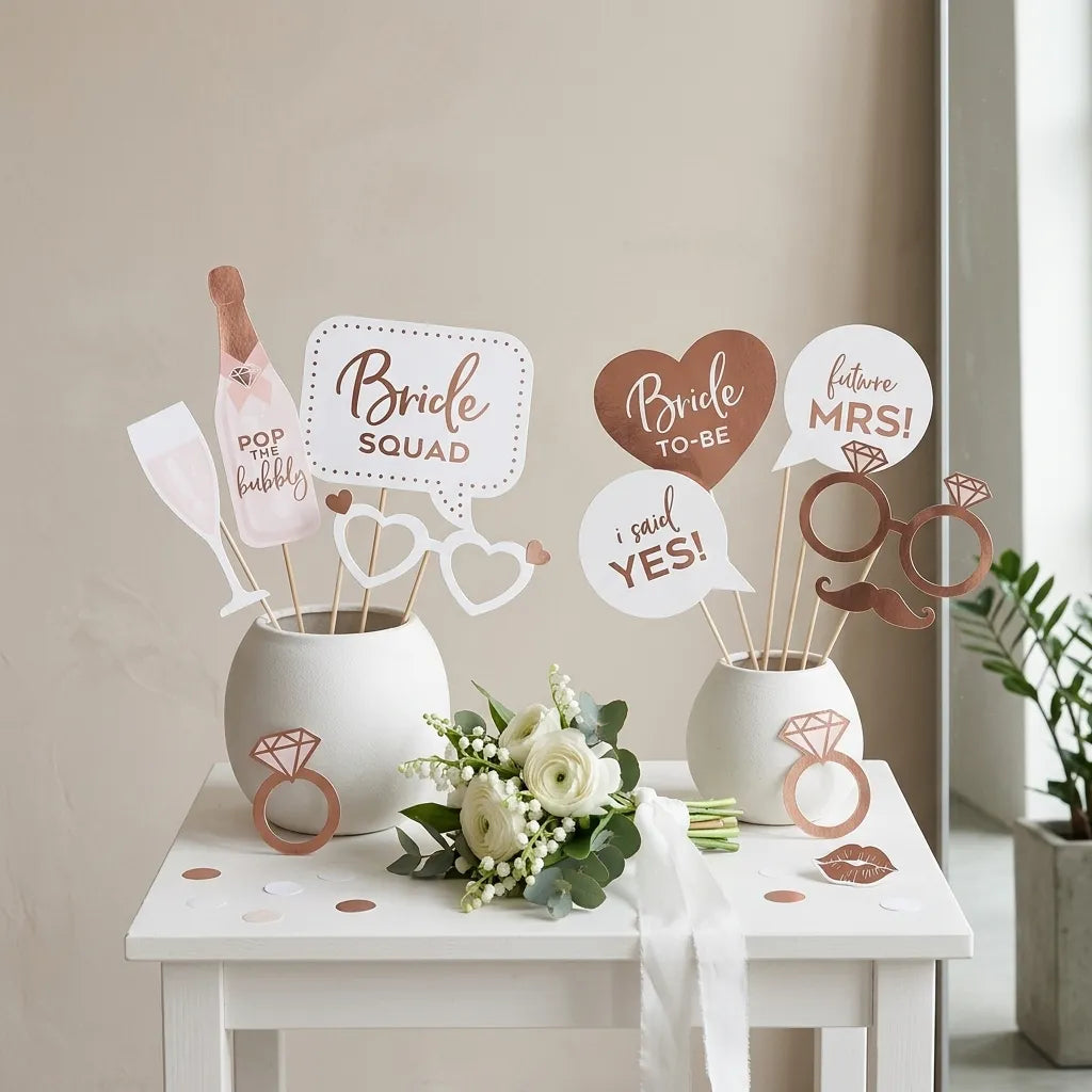 Accessoires Photobooth Fun Bride chic