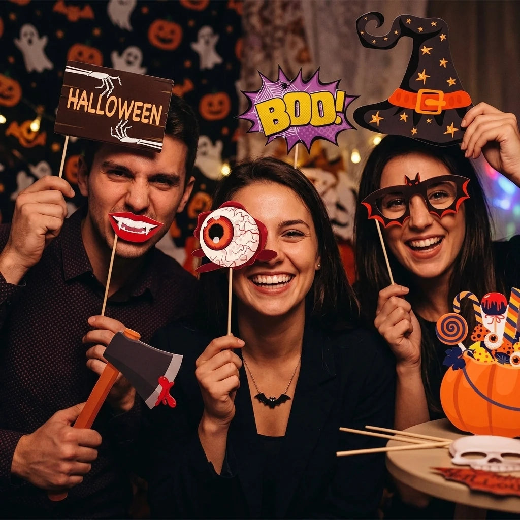 Accessoires Photobooth Halloween