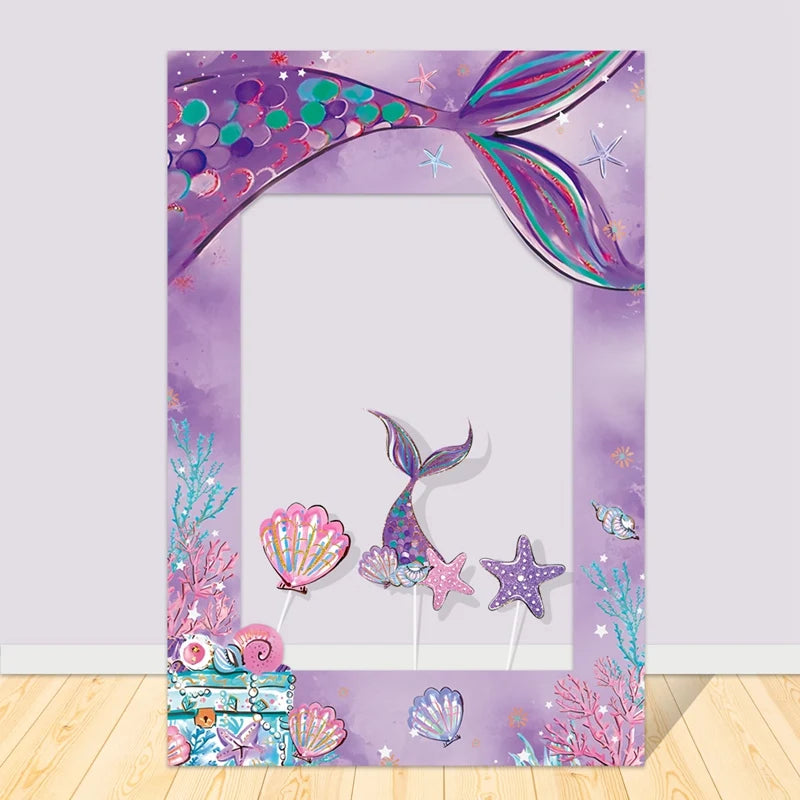 Accessoires et Cadre Thème Sirène