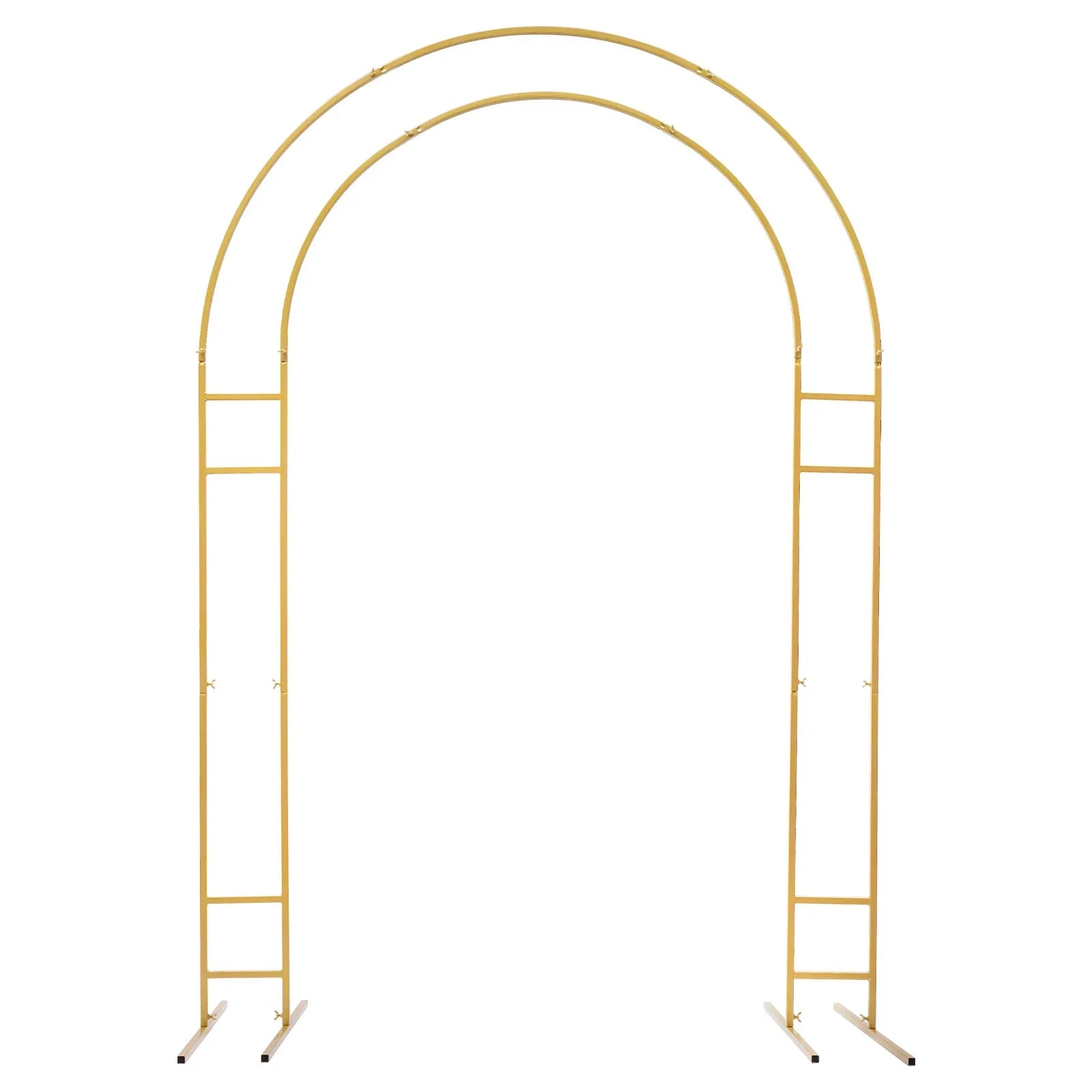 Arc Mariage Doré Avec Base Design