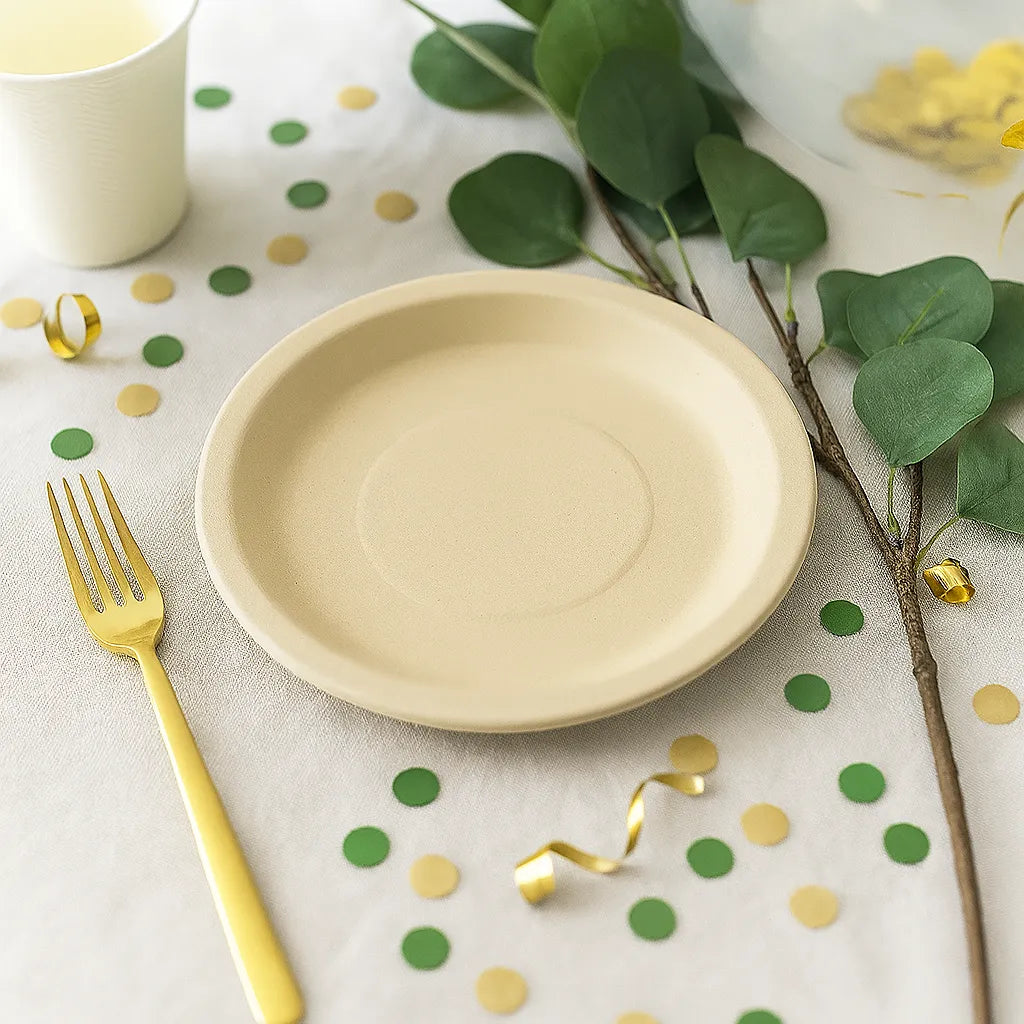 Assiette Bambou Jetable