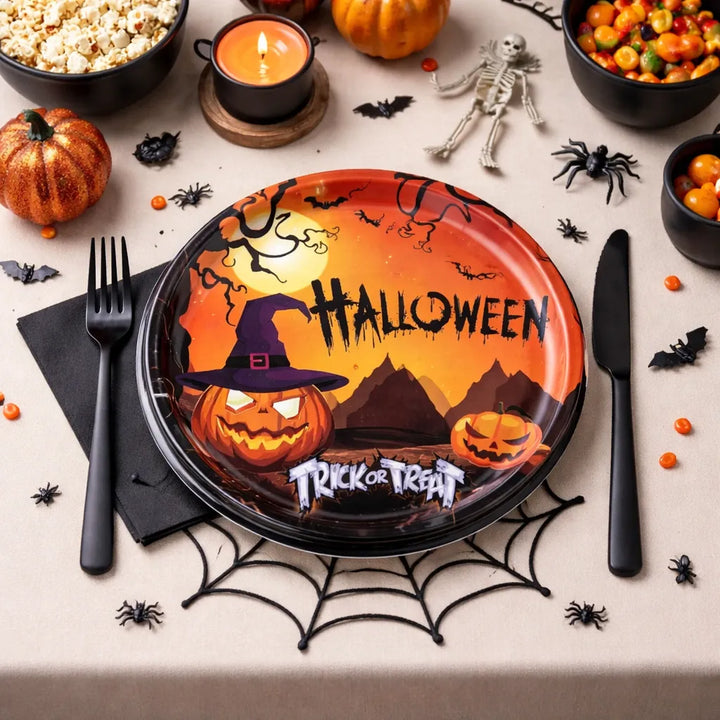 Assiette Halloween Terrifiante