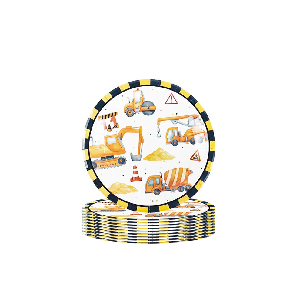 Assiette Jetable Chantier