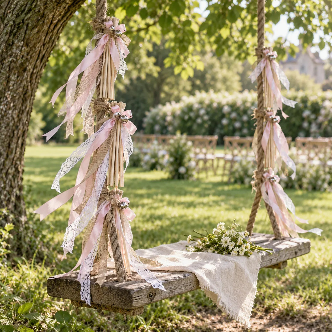 Baguette De Rubans Bohème Rose Design