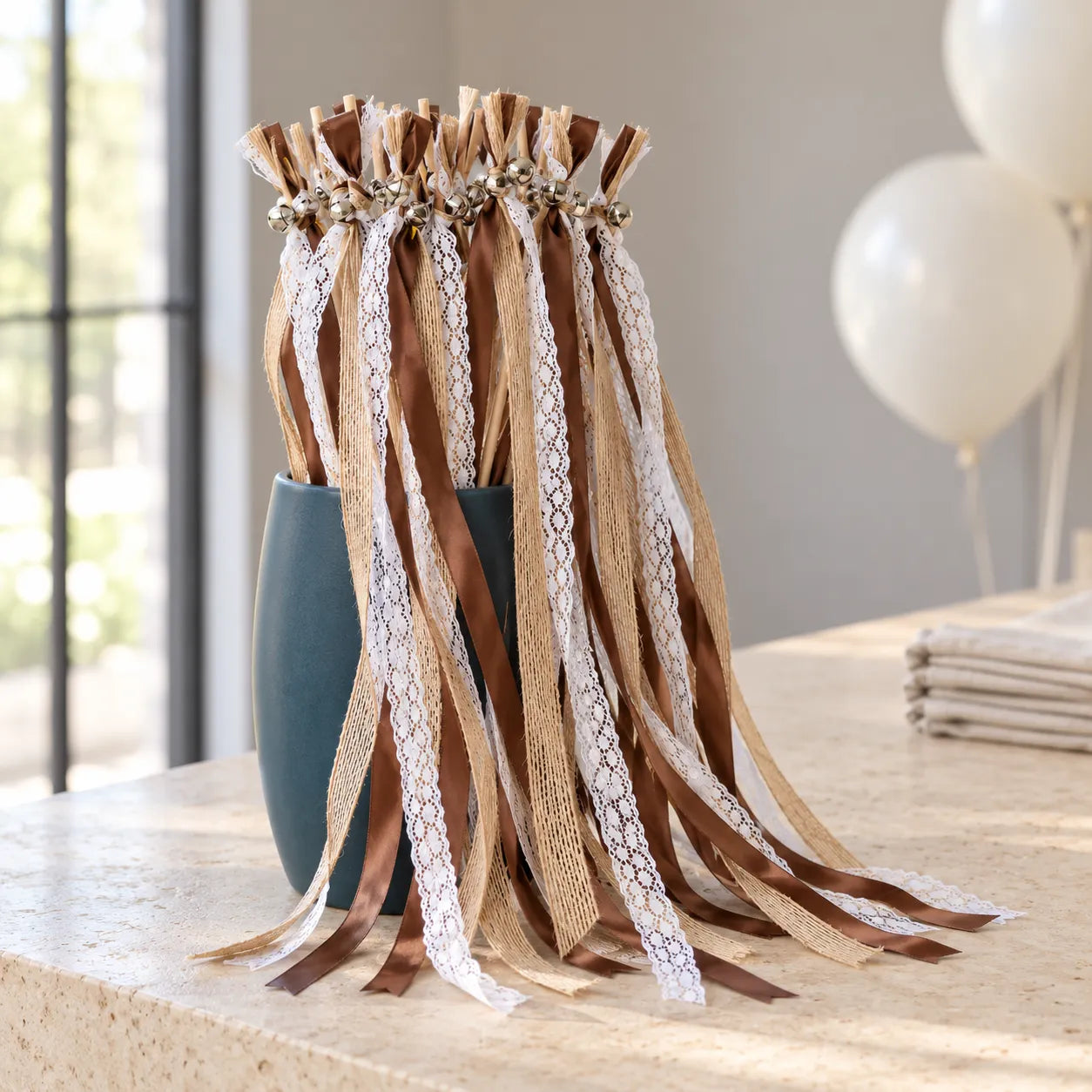 Baguette de Rubans Mariage Champêtre classe