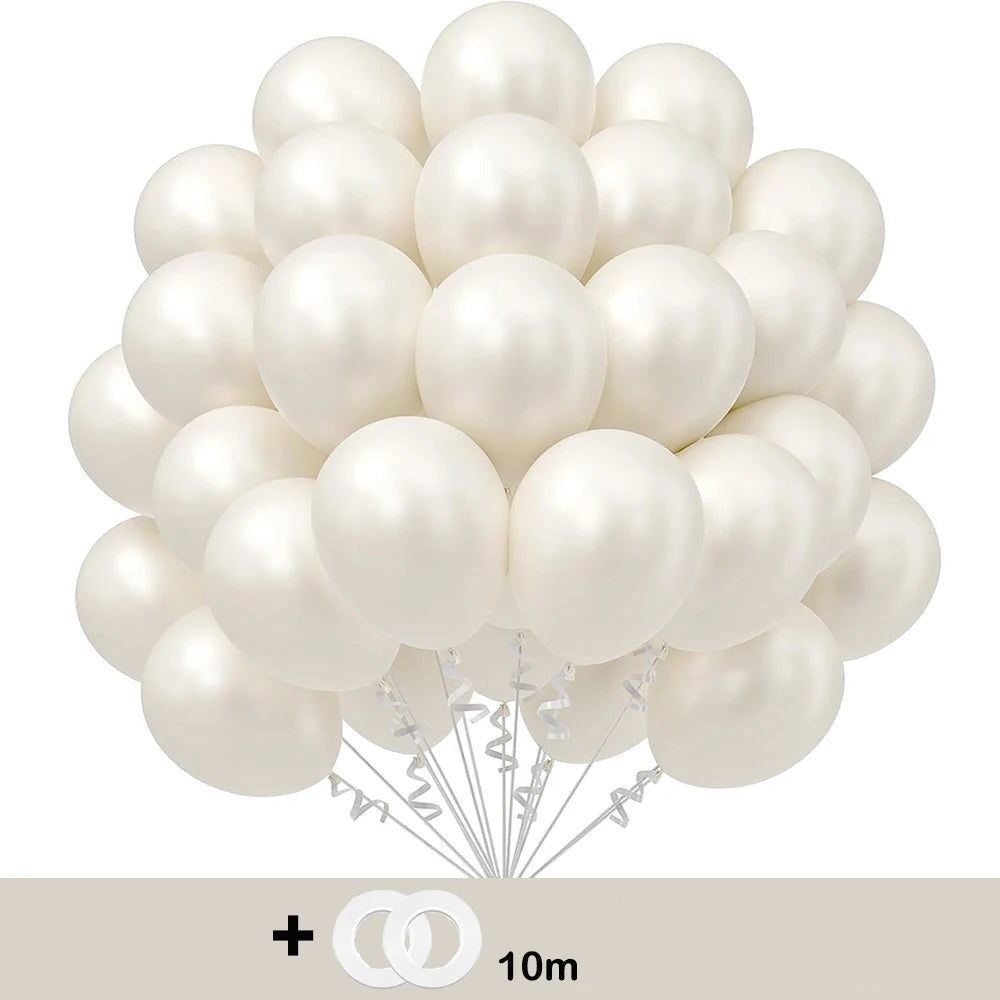 Ballon Blanc Raffiné Mariage Original