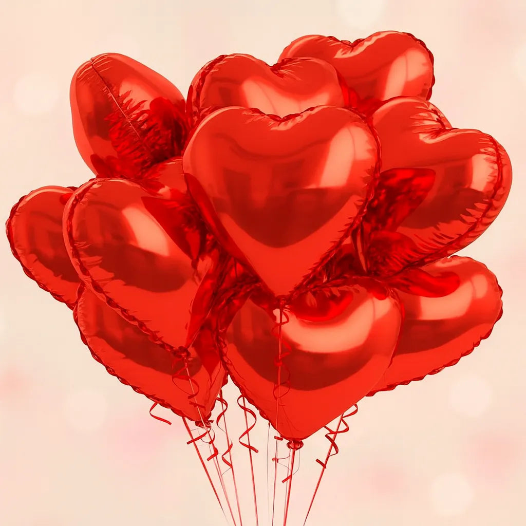 Ballon Cœur Saint-Valentin