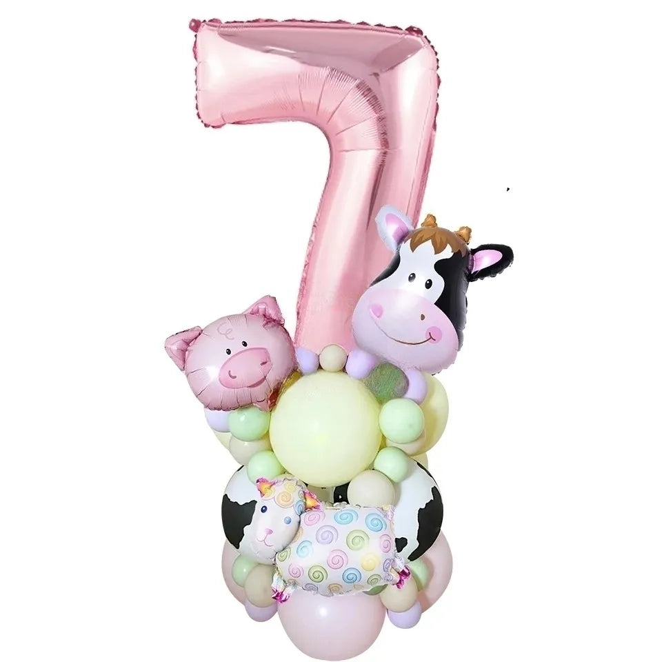 Ballon Chiffre Ferme 7