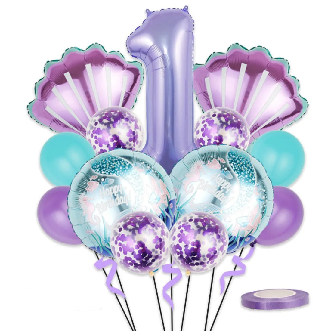 Ballon Chiffre Sirène Original