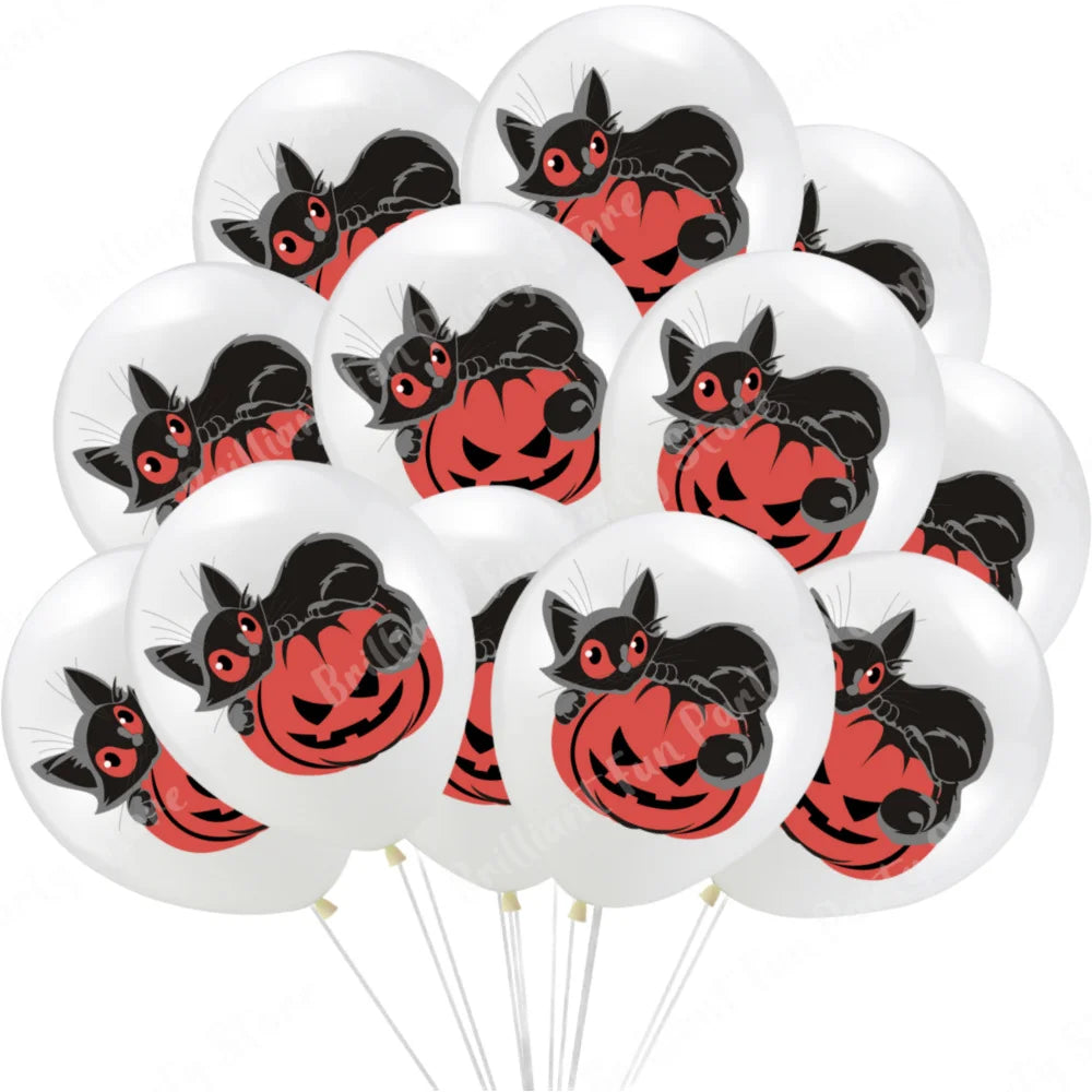 Ballon Halloween à Motif Effrayant Original