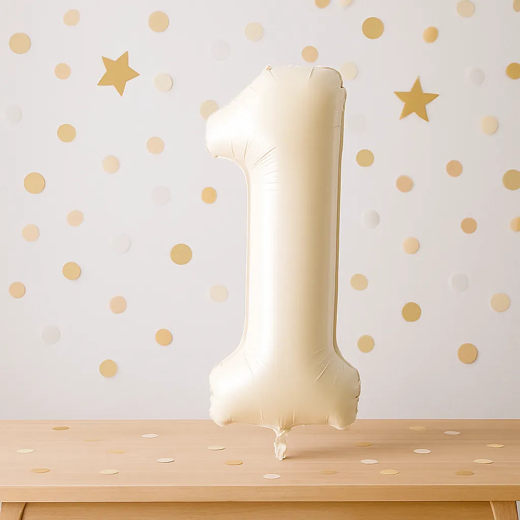 Ballon Numérique XXL Beige 1
