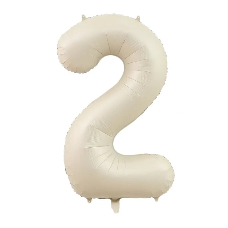 Ballon Numérique XXL Beige Original
