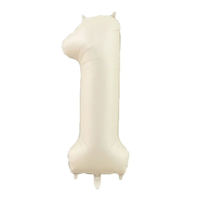 Ballon Numérique XXL Beige Unique
