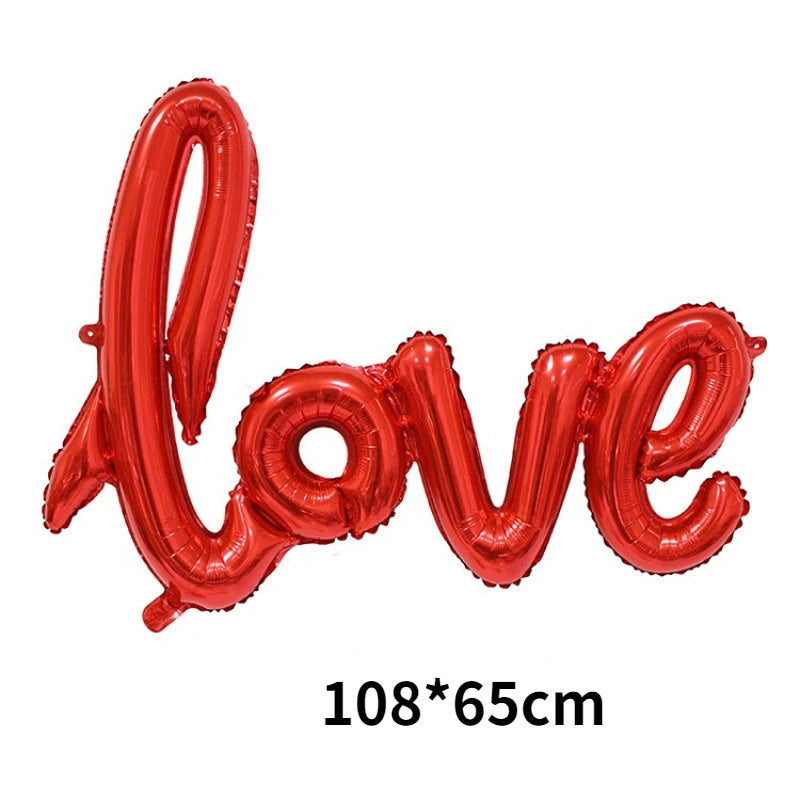 Ballon Saint-Valentin Love Chic