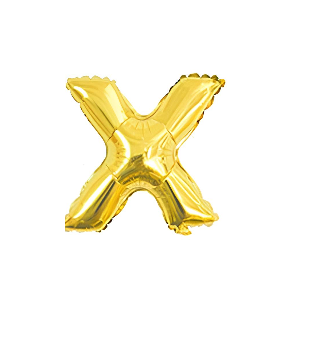 Ballons Lettres Dorés X