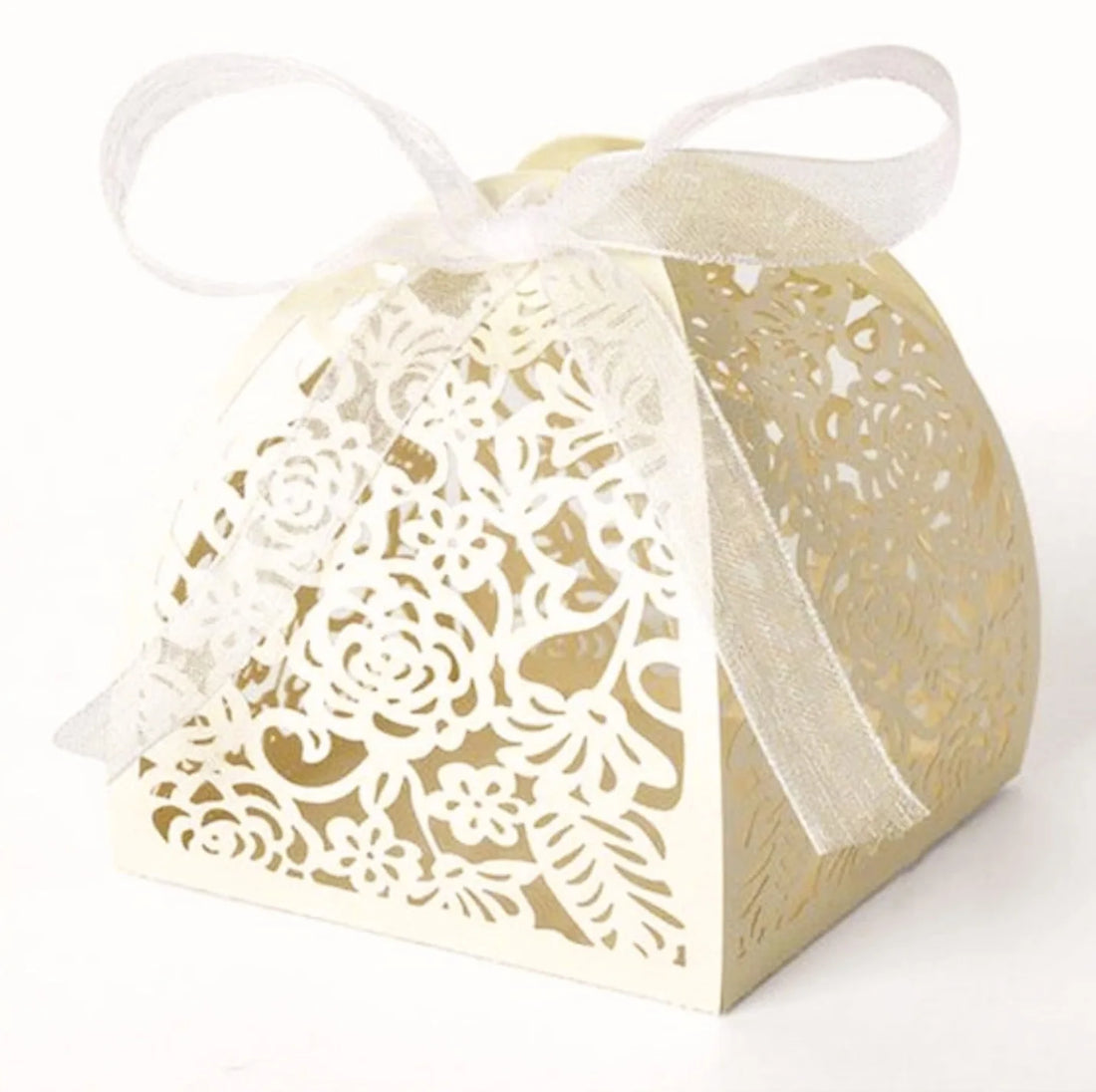 Boîte à Dragées Mariage Ajourée Design