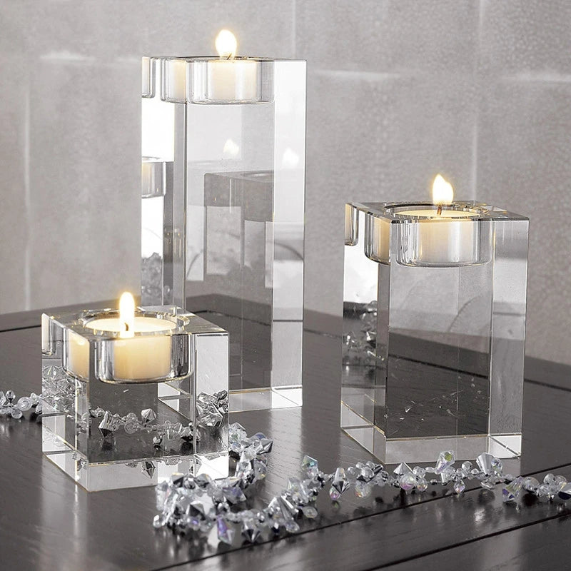 Bougeoir Centre de Table Moderne Classe
