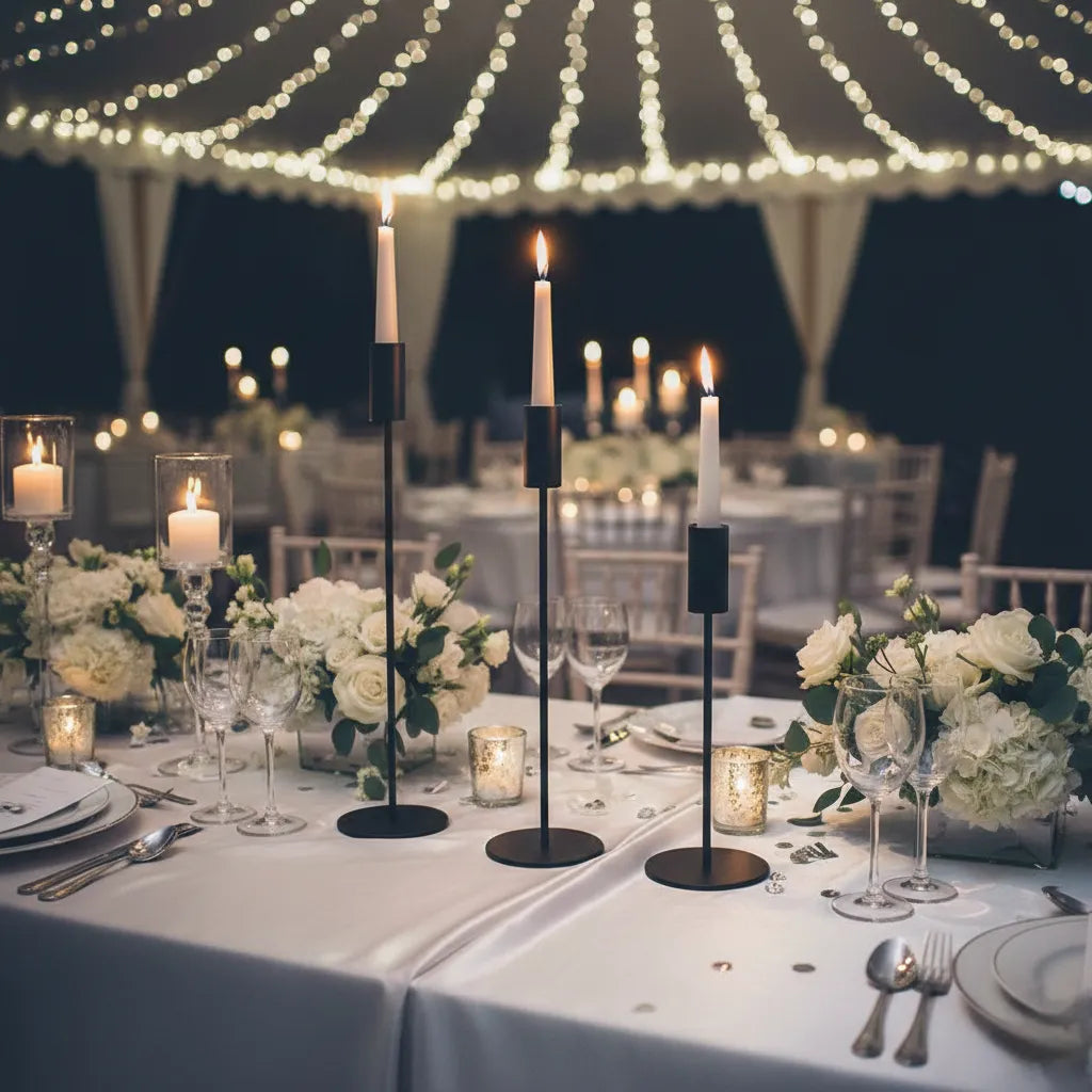 Bougeoir Déco Table Mariage