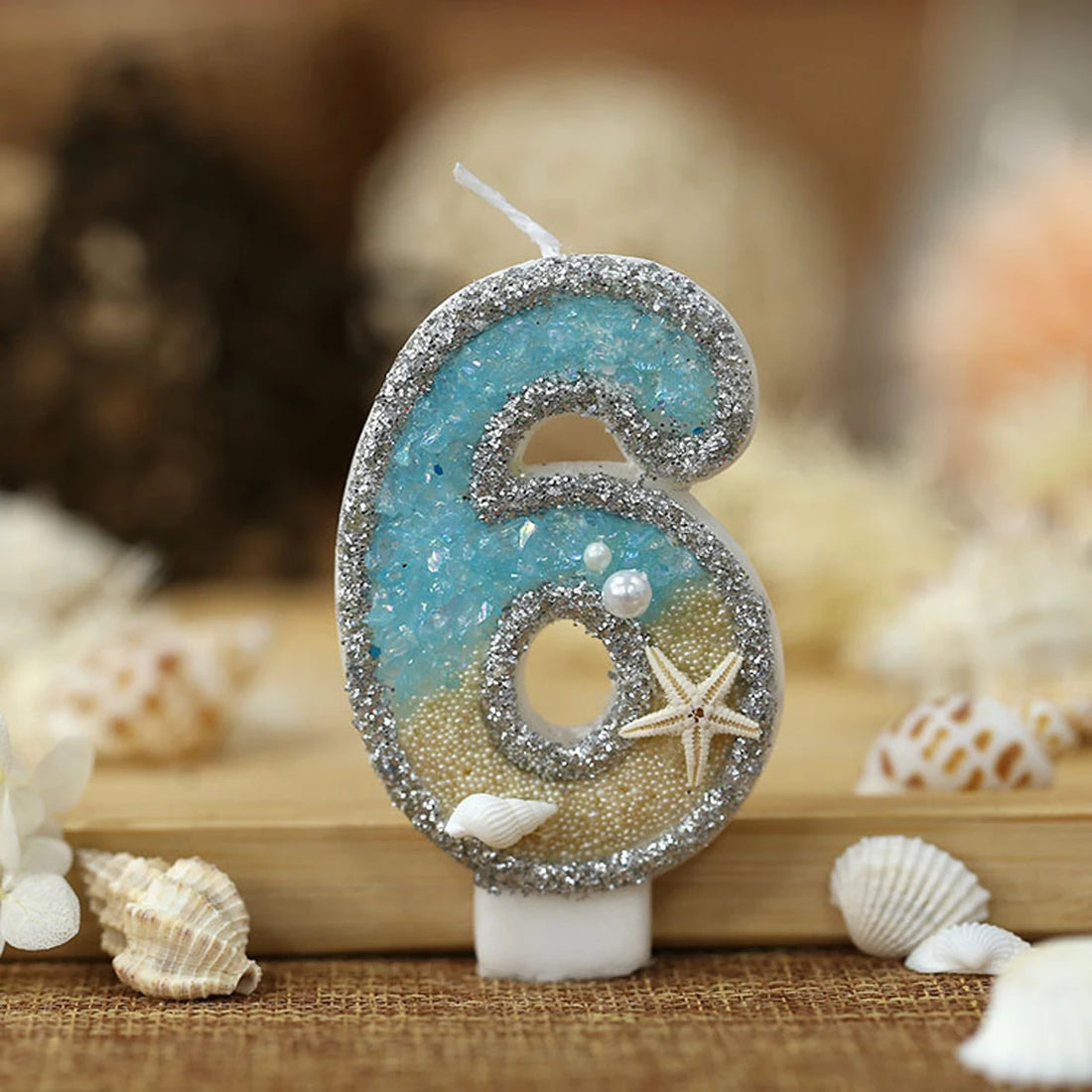 Bougie Anniversaire Chiffre 6