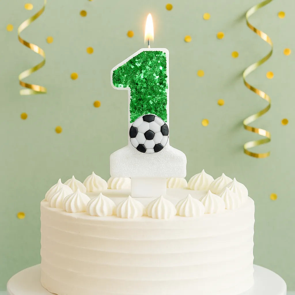 Bougie Anniversaire Football