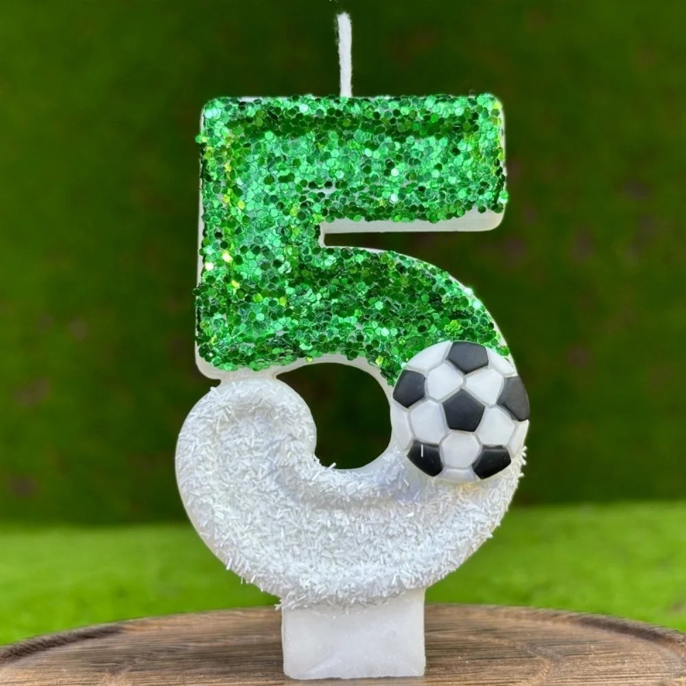 Bougie Anniversaire Football 5