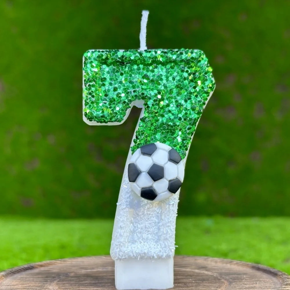 Bougie Anniversaire Football 7