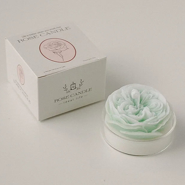 Bougie Fleur Verte