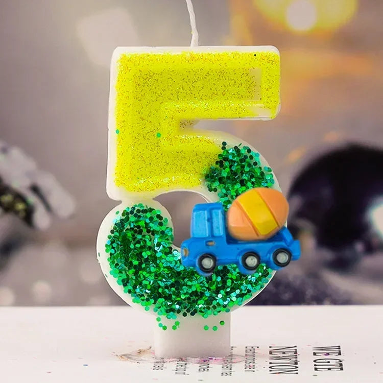 Bougie Numérique Anniversaire Chantier