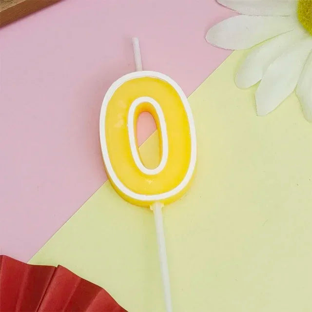 Bougie Numérique Jaune