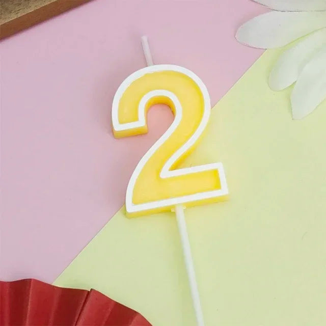 Bougie Numérique Jaune