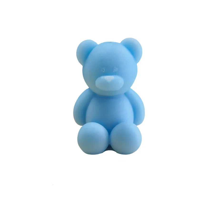 Bougie Ours Bleue