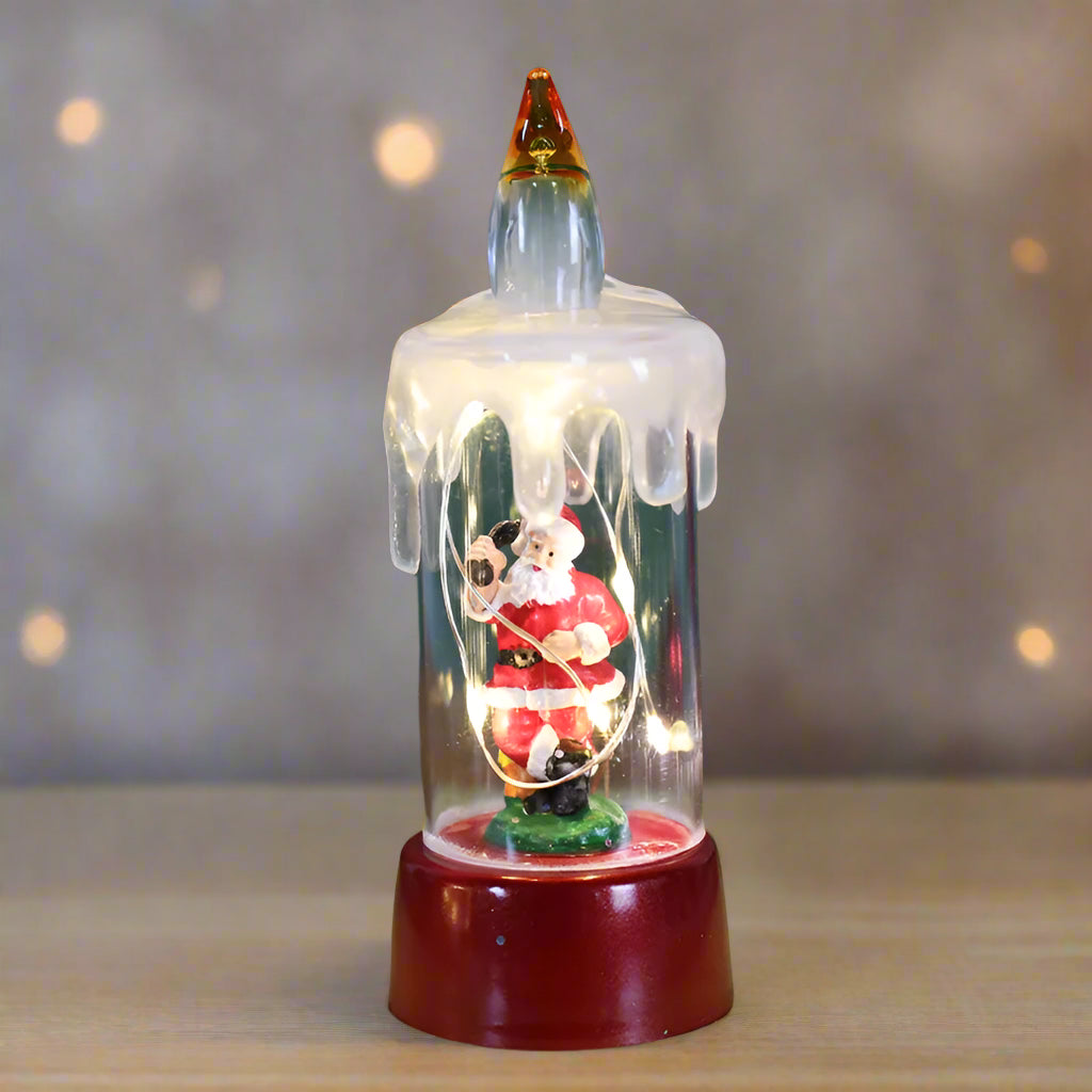 Bougie Électronique Père Noël