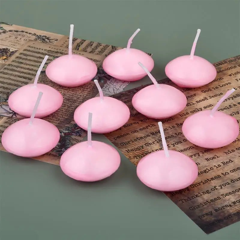 Bougies Flottantes Roses