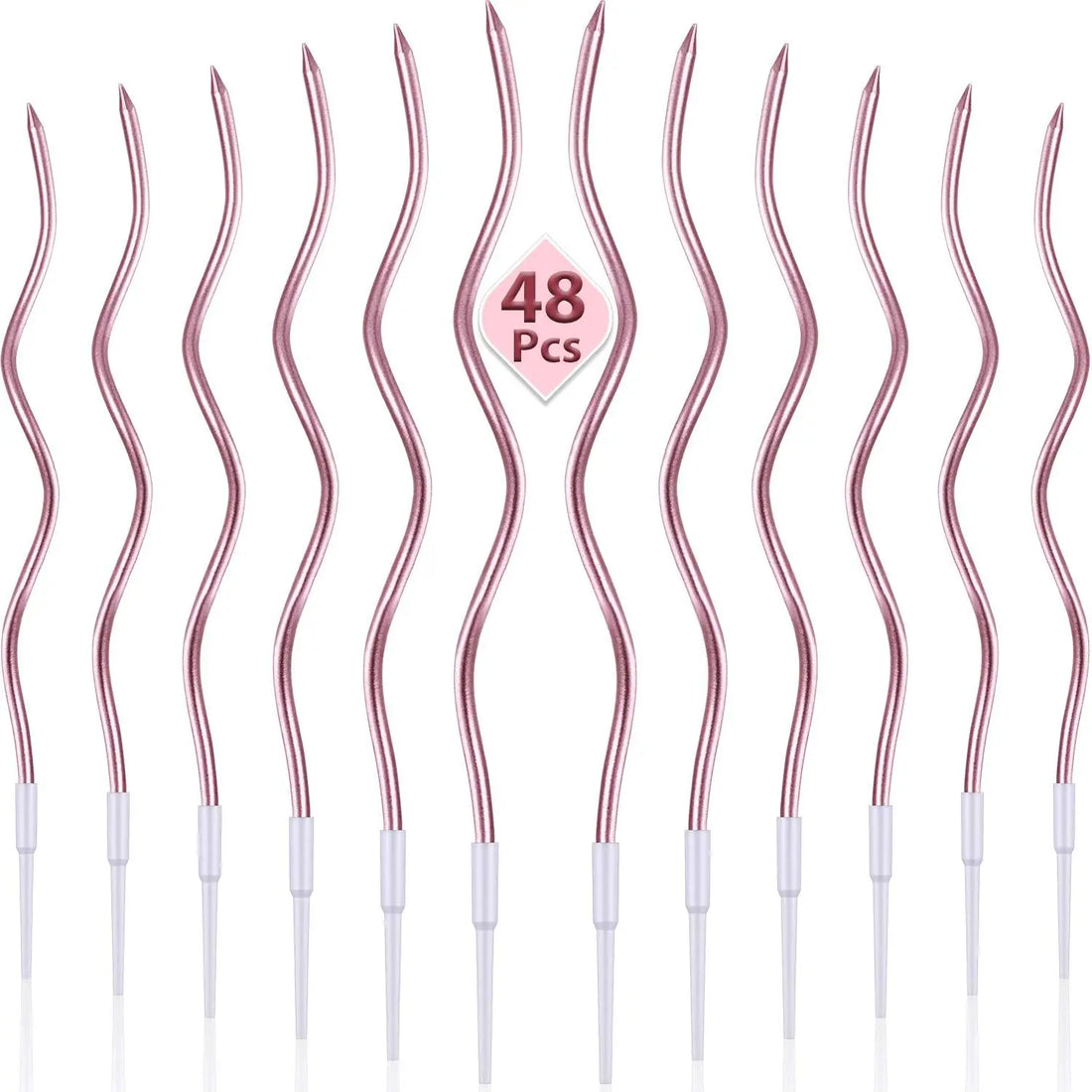 Bougies Spirales Rose Gold