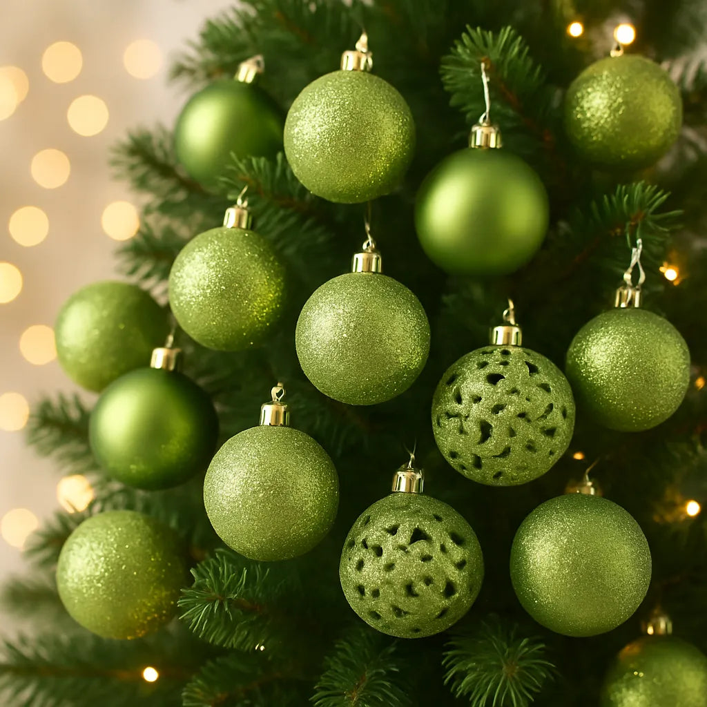 Boule De Noel Verte