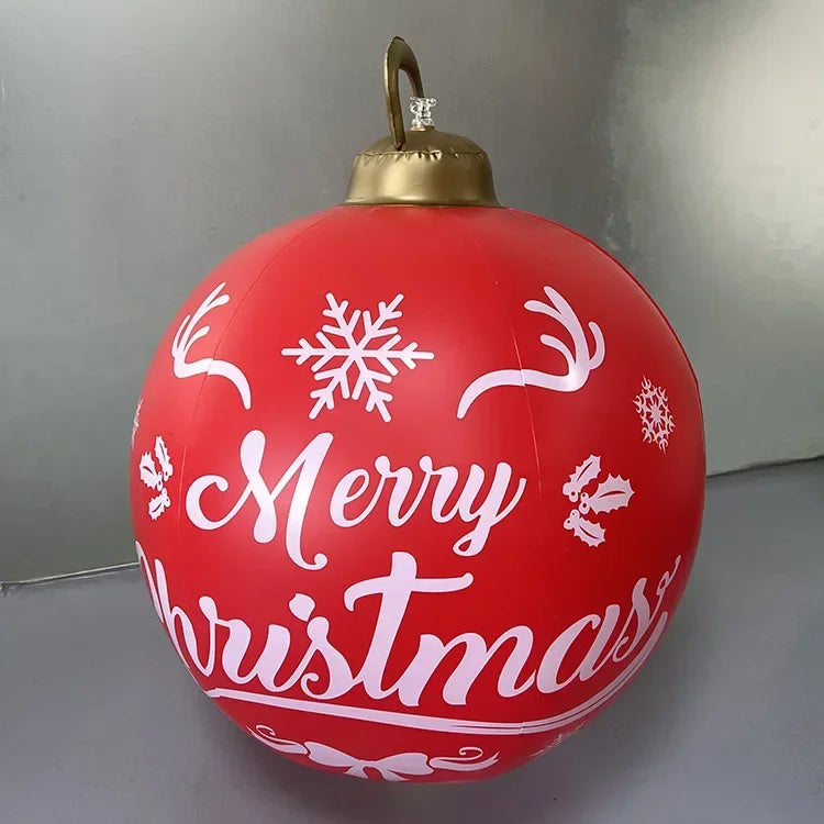 Boule de Noël Gonflable Merry Christmas
