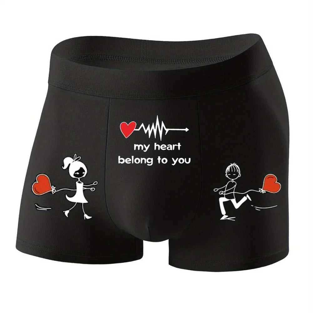 Boxer Homme Saint-Valentin Unique