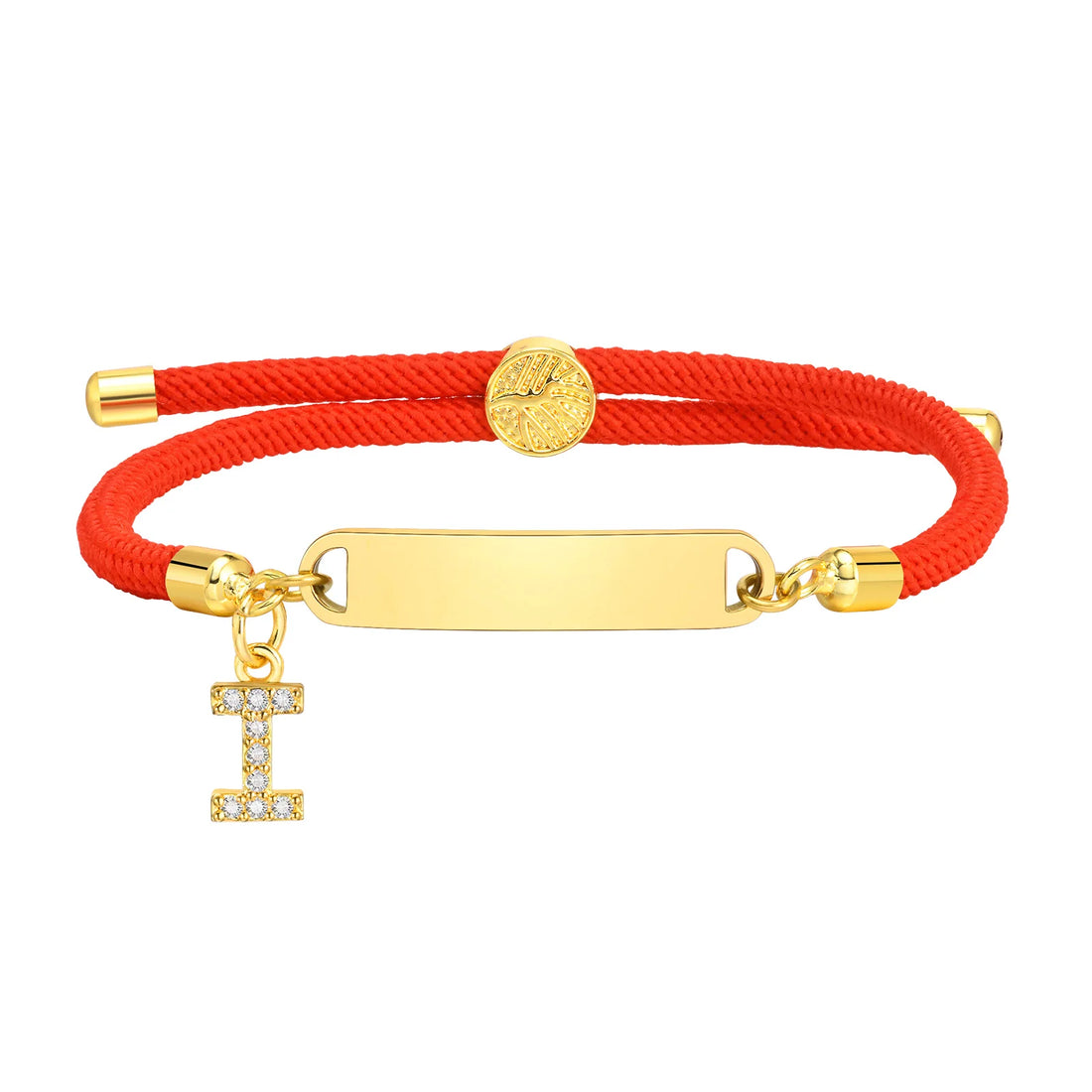 Bracelet Porte-Bonheur Personnalisable à  Initiale I