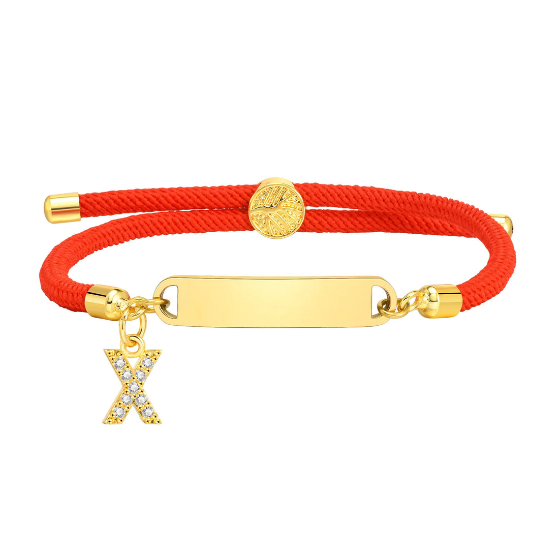 Bracelet Porte-Bonheur Personnalisable à  Initiale X