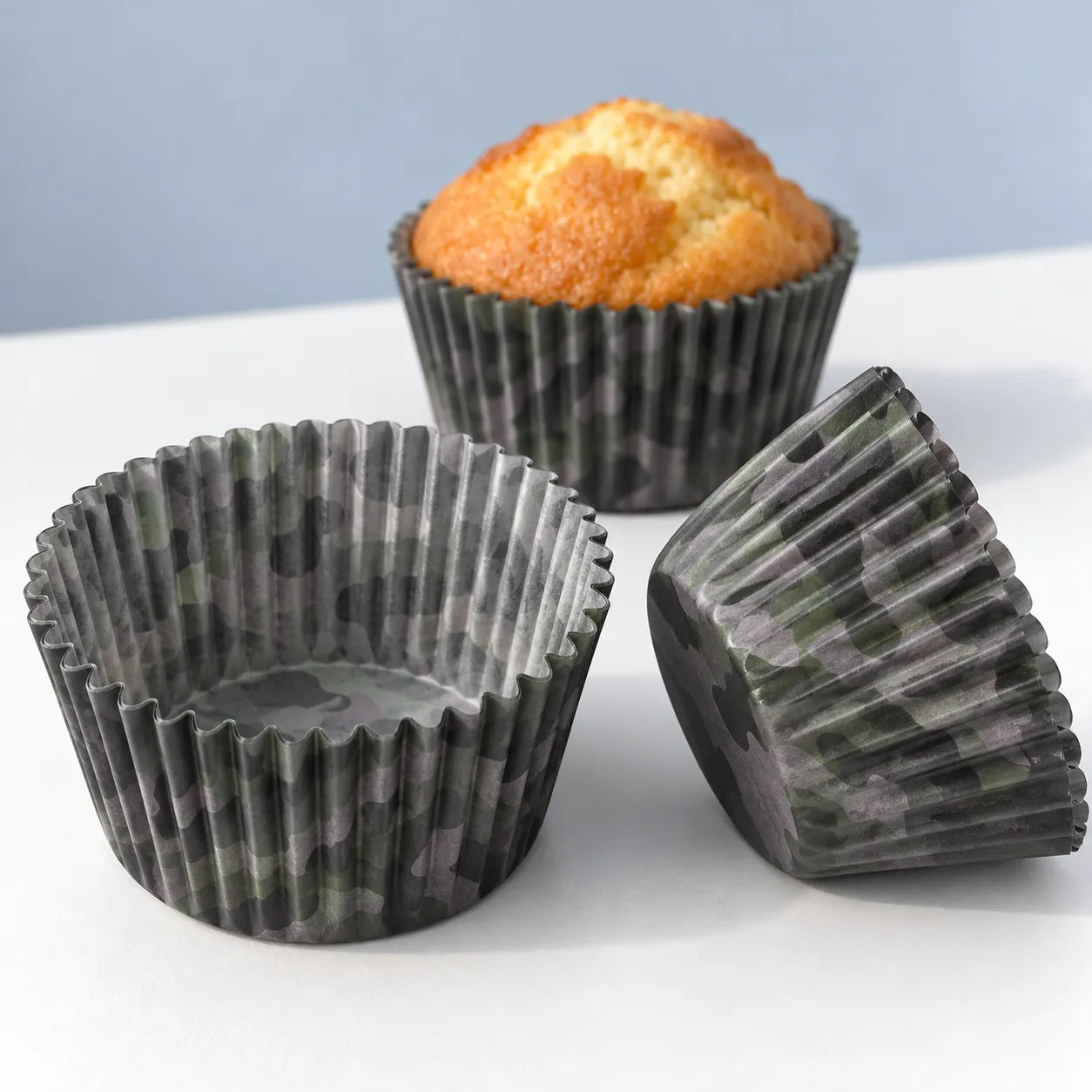 Caissette Cupcake Camouflage Unique