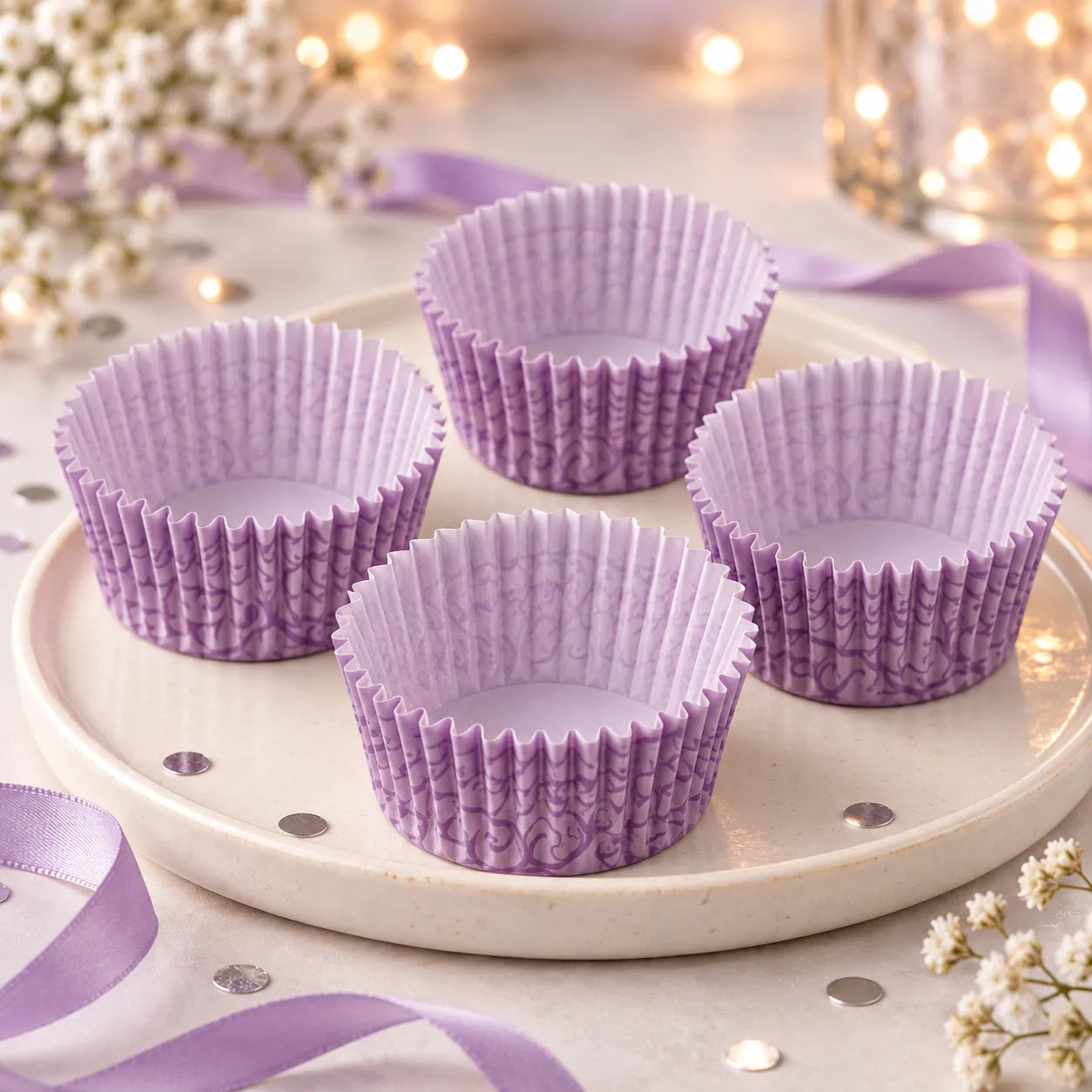 Caissette à Cupcake Elégante tendre