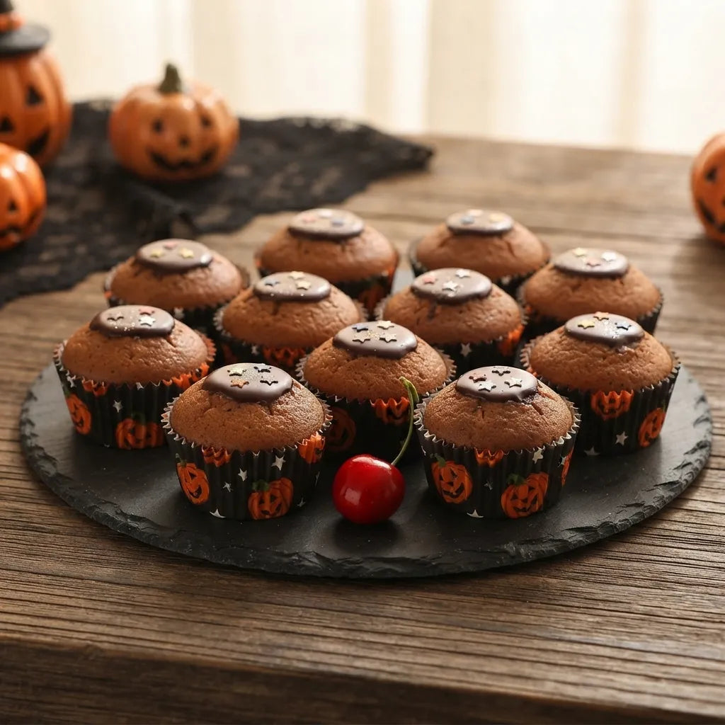 Caissette à Cupcake Halloween Résistant