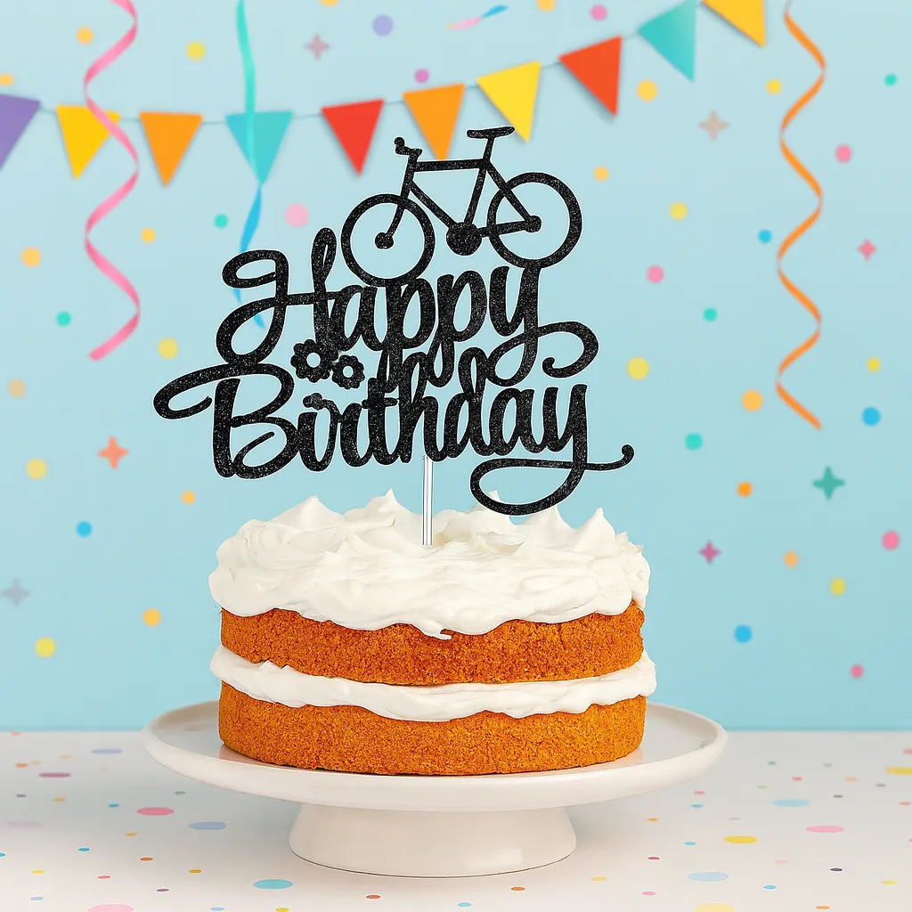 Cake Topper Cyclisme Brillant