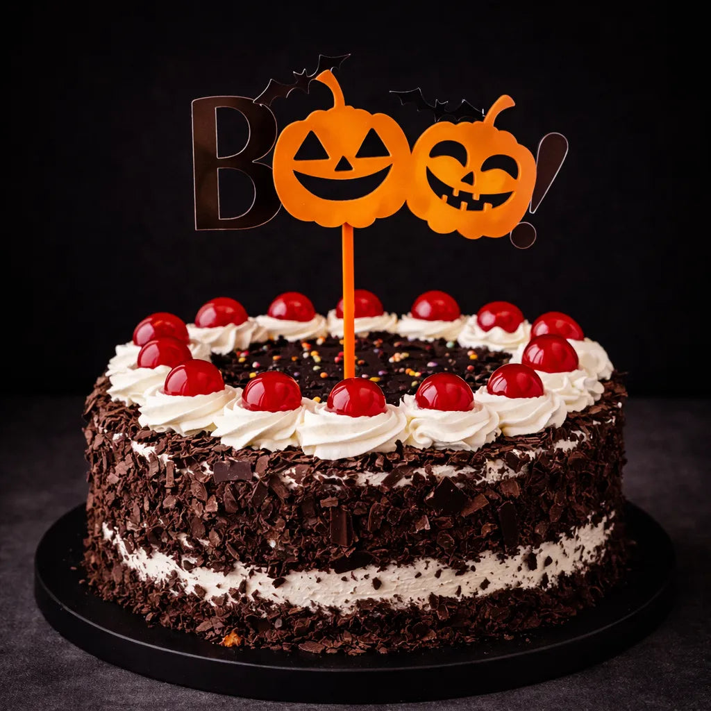 Cake Topper Halloween Boo