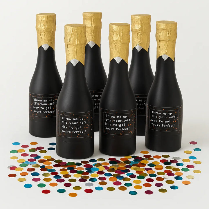 Canon à Confettis Bouteille de Champagne