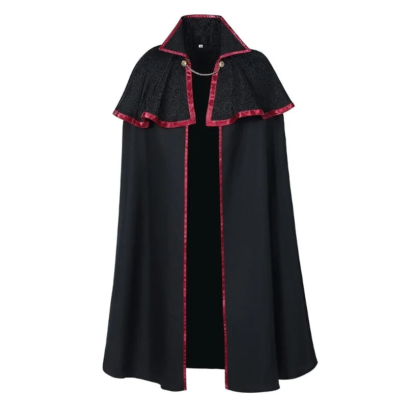 Cape Vampire Noire Elégant