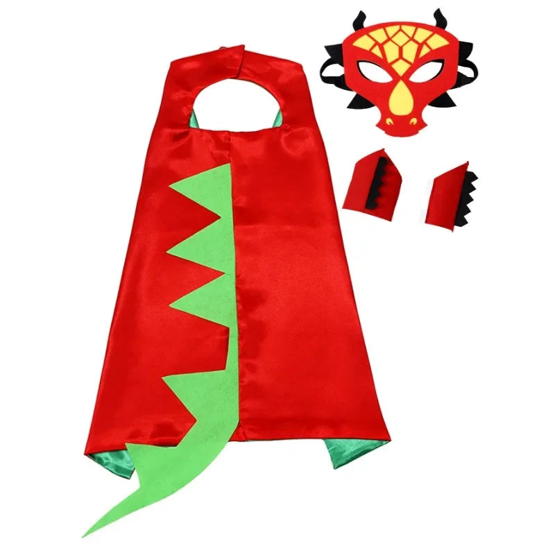 Cape et Masque de Dinosaure pour Enfant Stylé