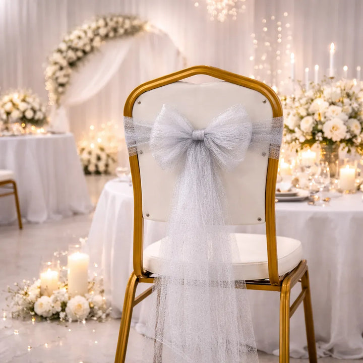 Ceinture de Chaise Argentée