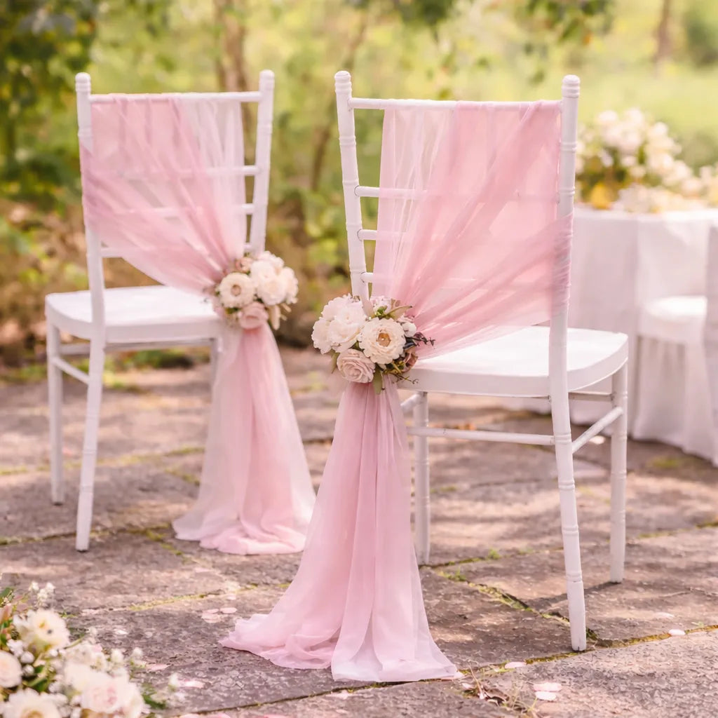Ceinture de Chaise Minimaliste Rose